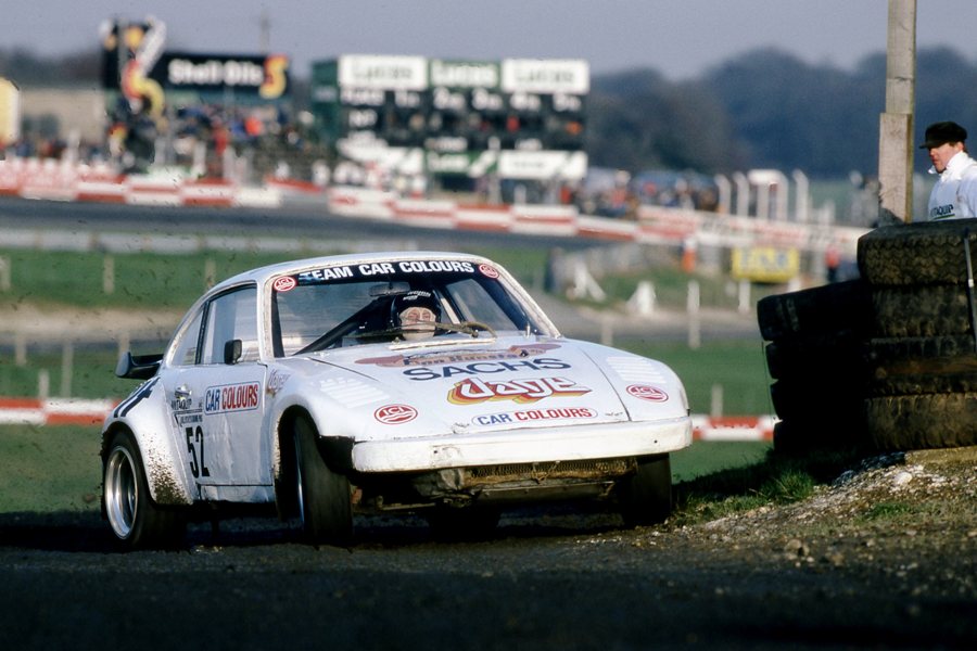 Brands Hatch In 1982: Swede Rolf "Myggan" Nilsson (Porsche 911 SC) Was ...