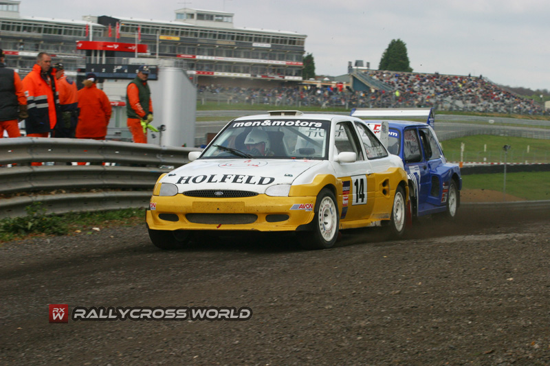 Rallycross World | Brands-Hatch-Helmut-Holfeld-Ford-Escort-George-Tracey-Metro-6R4