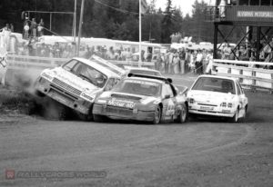 Rallycross World | Dagfinn Larsen, Dan Andersson, Orjan Wahlund, Alvsbyn-1