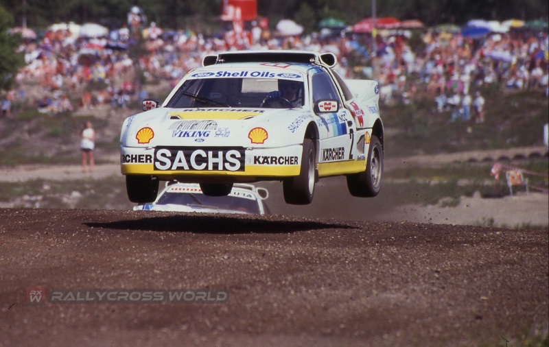Rallycross World | Martin Schanche, Ford RS200, Holjes 1991