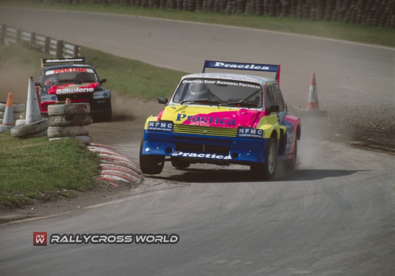 Rallycross World | British RX, Steve Palmer_Metro 6R4_Will Gollop_Metro 6R4 BiTurbo_Lydden_(GBR) 16.04