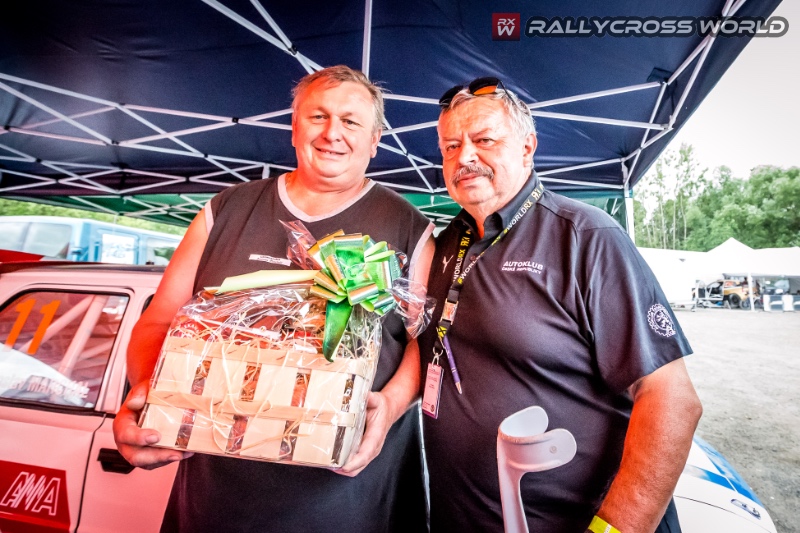 Rallycross World | Czech Historic Rallycross Trophy | Petr Sulcik, sosnová 19_marchal_55years_kadlec_managing_director of the trophy