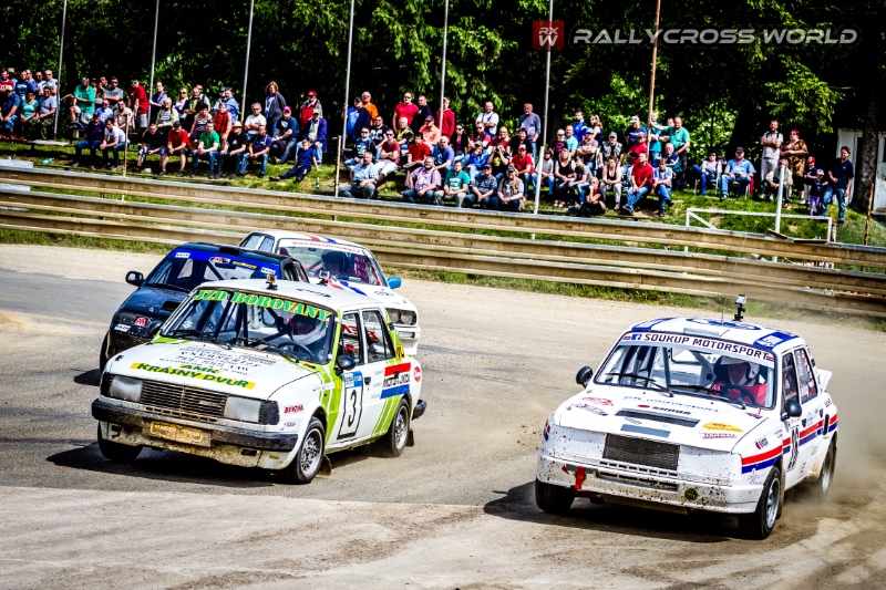 Rallycross World | Czech Historic Rallycross Trophy | Petr Sulcik, pavel_koutny_frantisek_soukup_sedlcany_2014
