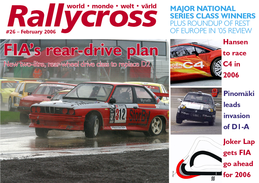 Rallycross World magazine February 2006