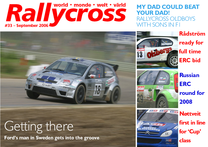 Rallycross World magazine September 2006