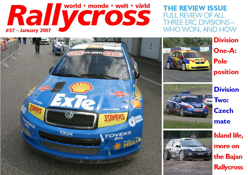 Rallycross World magazine January 2007