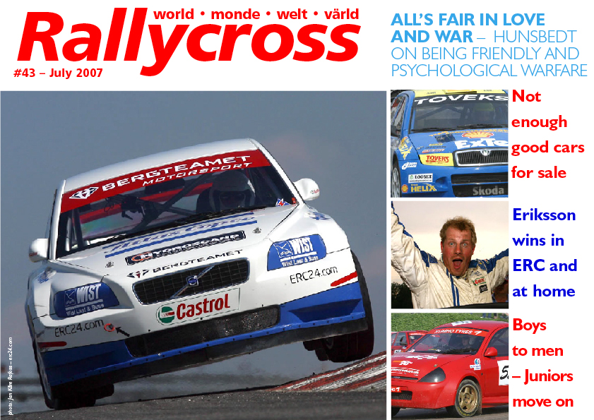 Rallycross World magazine July 2007