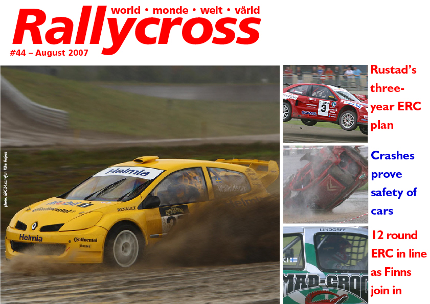 Rallycross World magazine August 2007