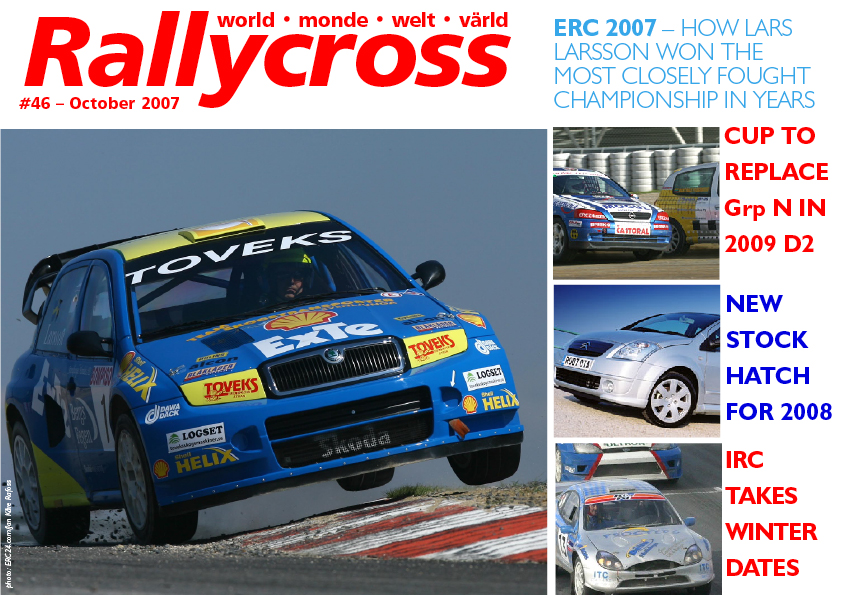 Rallycross World magazine October 2007