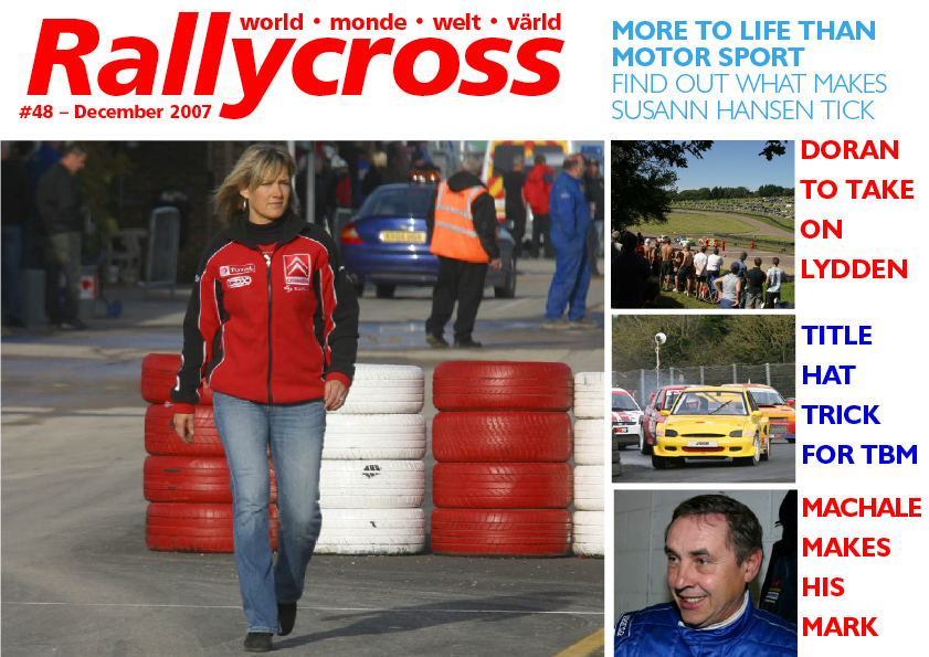 Rallycross World magazine December 2007