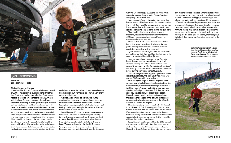 Rallycross World | Kenneth Hansen Fourteen, rallycross book, CH06_Team