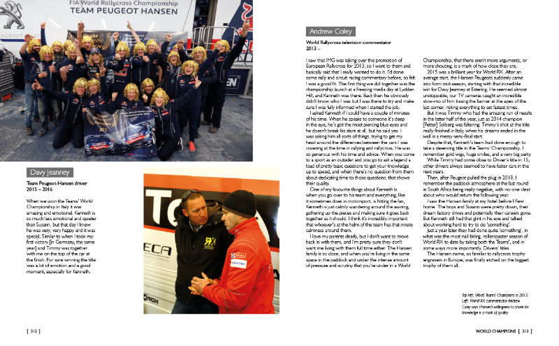 Rallycross World | Kenneth Hansen Fourteen, rallycross book, CH07_World Ch