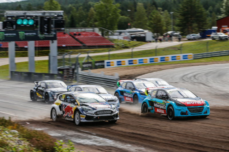 Rallycross World, Oliver Eriksson, Dubourg, Hedstrom, Euro RX