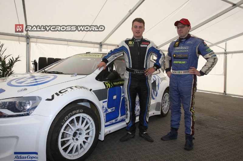 Rallycross World | Reinis Nitiss, World RX, 2013, Kinnekulle, Sweden, prize drive, Tohill, HR_L6635