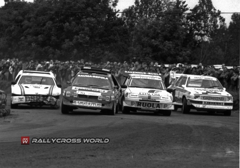 Rallycross World | Mondello Park, Irish Rallycross, IRX_ Mondello1987_Rennison-Alamaki_Niittymaki_Arnesson