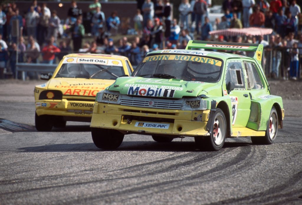 Rallycross World | John Moloney_MG Metro 6R4_Valkenswaard (NLD)_1991