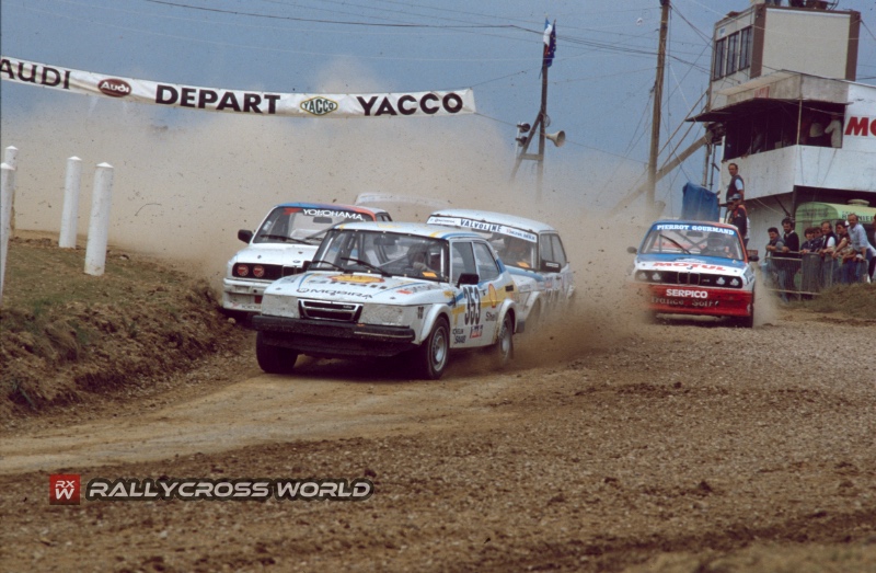 Rallycross World | Anders Norstedt_Saab 900 Turbo_Le Creusot (FRA)_1987