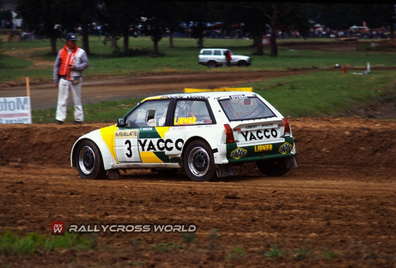 Rallycross World | Rallycross Supercar, Christophe Vaison, Citroen AX_Savenay_FRA_1991 copy