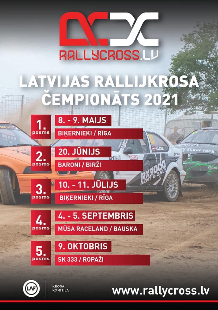 Rallycross World | RallycrossLV, Latvia, rallycross