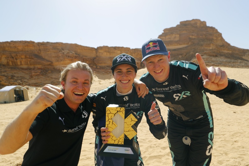 Rallycross World | Nico Rosberg, Molly Taylor, Johan Kristoffersson, Extreme E Al Ula, Saudi Arabia, RXR