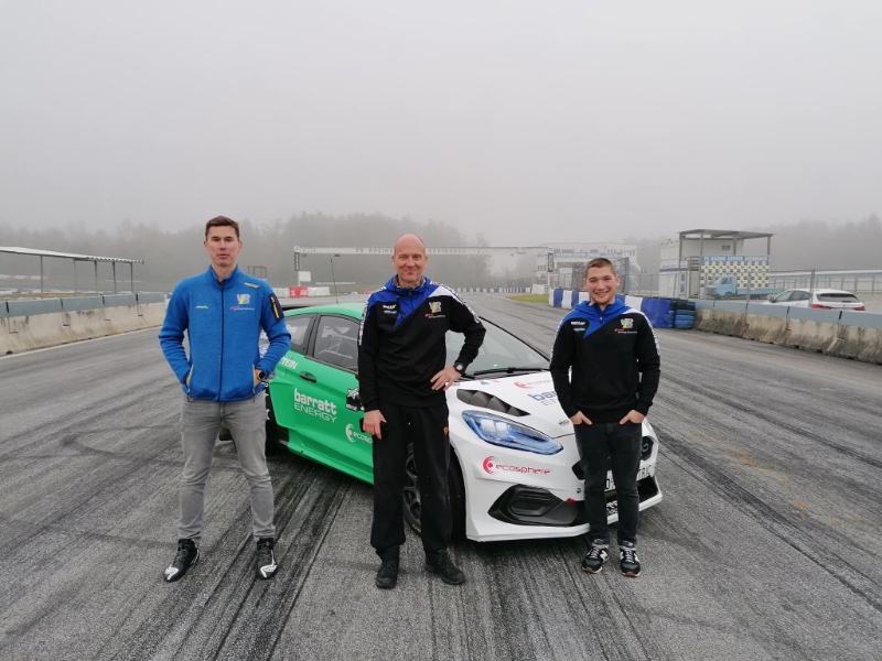 Rallyross World | Volland (centre) with Belevskiy (left) and Marton