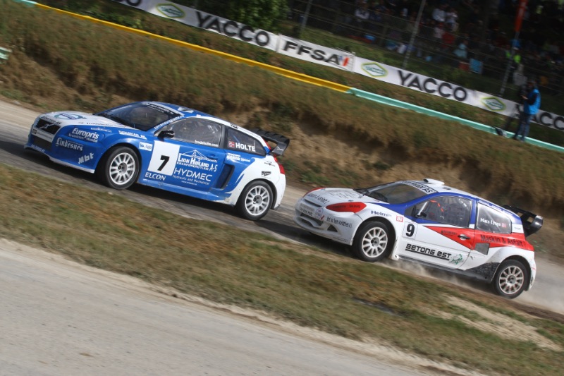 Rallycross-World-Euro-RX-Essay-2011-Frode-Holte-Mats-Lysen-Volvo-C30