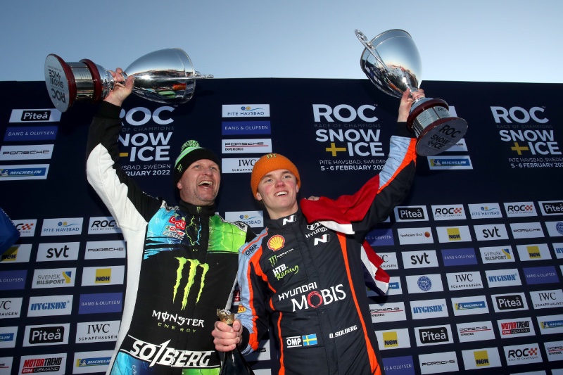 Rallycross World | race of Champions, Petter Solberg, Oliver Solberg